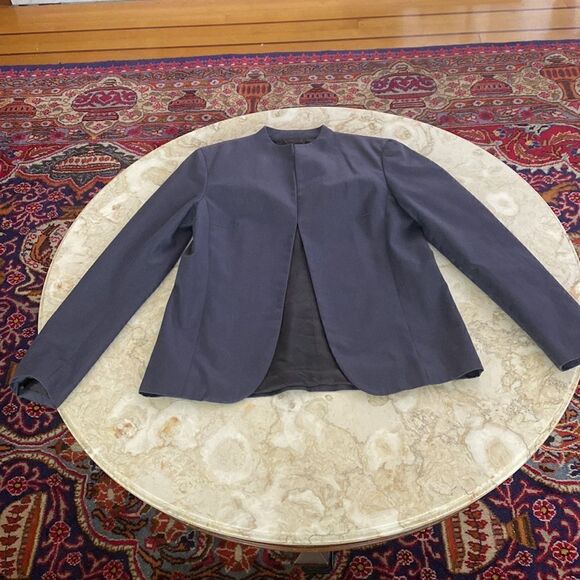 Emmanuel Ungaro Fitted Minimalist Grey Jacket - Picture 8 of 11